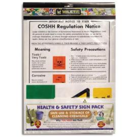 Cleaning Signs  - Pack - 12 Signs