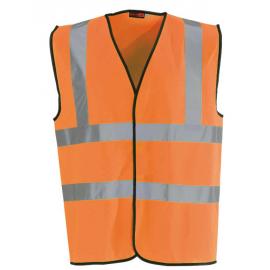 Hi-Vis Waistcoat - Orange - Small