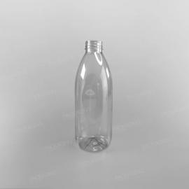 Rounded Juice Bottle - PET Plastic - 1L (35oz)