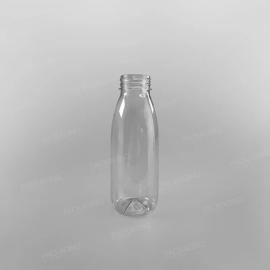 Rounded Juice Bottle - PET Plastic - 33cl (11.6oz)