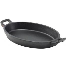 Eared Dish - Oval - Cast Iron - 24cm (9.5") - 82cl (29oz)