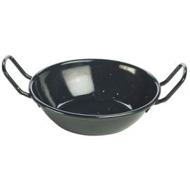 Pan with Raised Handles - Enamel - Black Speckled - 36cl (12.5oz)