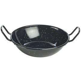 Pan with Raised Handles - Enamel - Black Speckled - 52cl (18.25oz)