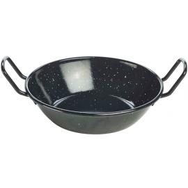 Pan with Raised Handles - Enamel - Black Speckled - 78cl (27.5oz)