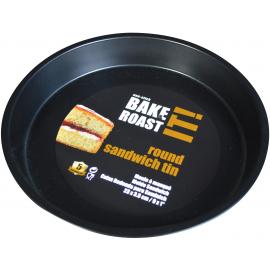 Sandwich Tin - Fixed Base - Non Stick - Stainless Steel - 23cm (9")