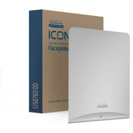 Automatic Hand Towel Roll Dispenser Faceplate - Silver Mosaic Design - Kimberly-Clark Professional™ - ICON™