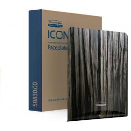Automatic Hand Towel Roll Dispenser Faceplate - Ebony Woodgrain Design - Kimberly-Clark Professional™ - ICON™