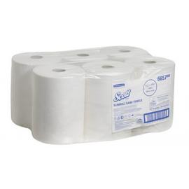 Hand Towel Roll - Slimroll - Manual Dispensing - SCOTT&#174; - White - 1 Ply - 165m