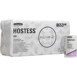 Toilet Roll - Traditional - Hostess&#8482; - White - 2 Ply - 320 Sheet