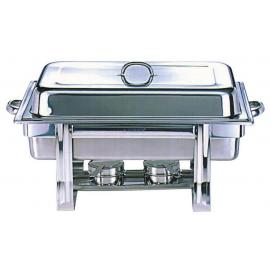 Chafing Dish - Lift Top - Oblong - Stainless Steel - 1/1 GN - 8.5L (299oz)