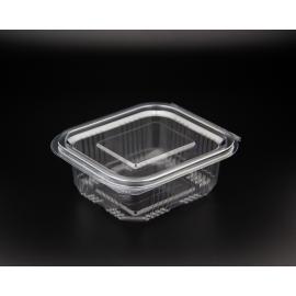Food Container - Oblong - Hinged Lid - 25cl (8.75oz)