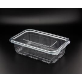 Food Container - Oblong - Hinged Lid - 75cl (26.4oz)