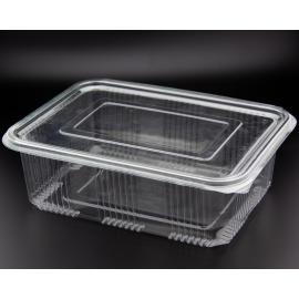 Food Container - Oblong - Hinged Lid - 1.75L (61.5oz)