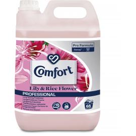 Laundry Softener - Lily & Rice Flower - Comfort Professional - 5L