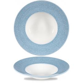 Wide Rim Bowl - Churchill's - Isla - Ocean Blue - 24cm (9.5") - 28.5cl (10oz)