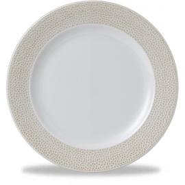 Wide Rimmed Plate - Churchill's - Isla - Coastal Sand - 17cm (6.75")