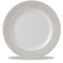 Wide Rimmed Plate - Churchill's - Isla - Coastal Sand - 21cm (8.25")