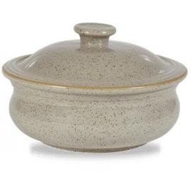 Casserole - Round - Churchill's - Stonecast&#174; - Peppercorn Grey - 14cm (5.5") - 43cl (15oz)