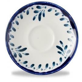 Cappuccino Saucer - Dudson's - Harvest Mediterranean - 15.6cm (6.1")