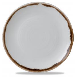Organic Coupe Plate - Dudson's - Harvest - Natural - 27.5cm (10.8")