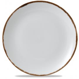 Coupe Plate - Dudson's - Harvest - Natural - 26cm (10.25")