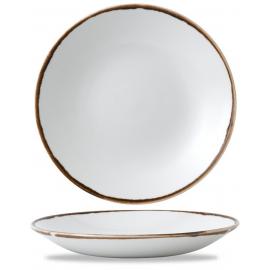 Coupe Plate - Deep - Dudson's - Harvest - Natural - 25.5cm (10")