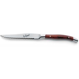 Steak Knife - Brown Handle - Virgule - 23.5cm (9.25")