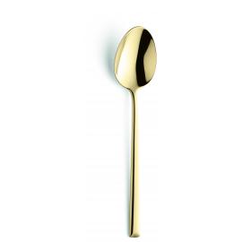 Dessert Spoon - Metropole - Gold - 19.1cm (7.5")