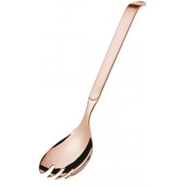 Salad Serving Fork - Buffet - Stainless Steel - Copper - 30cm (11.8")