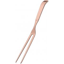 Meat Fork - Buffet - Stainless Steel - Copper - 29cm (11.4")