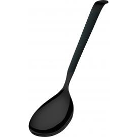 Serving Spoon - Solid - Buffet - Stainless Steel - Black - 31.7cm (12.5")