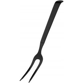 Meat Serving Fork - Buffet - Stainless Steel - Black - 32cm (12.6")