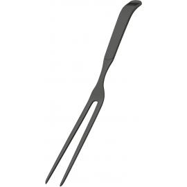 Meat Fork - Buffet - Stainless Steel - Black - 29cm (11.4")