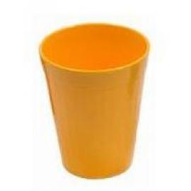 Fluted Tumbler - Polycarbonate  - Yellow - 20cl (7oz)