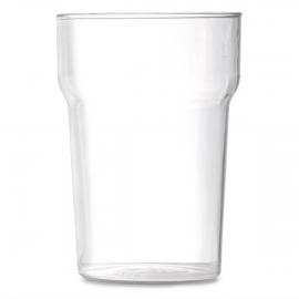 Beer Glass - Polycarbonate  - Nonic - 20oz (57cl) CE