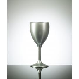 Wine Glass - Polycarbonate - Premium - Silver - 25.5cl (9oz)
