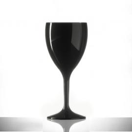Wine Glass - Polycarbonate - Premium - Black - 31cl (11oz)