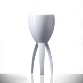 Wine Glass - Polycarbonate - Tristem - Premium - White - 31cl (11oz)