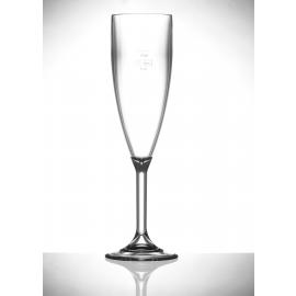 Champagne Flute - Polycarbonate - Premium - 19cl (6.6oz) LCE @ 125ml