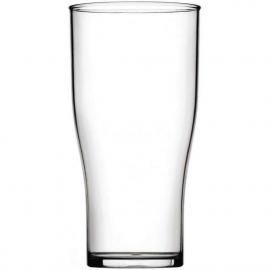 Beer Glass - Polycarbonate - Tulip -10oz (28cl) CE - Nucleated