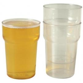 Beer Glass - Polycarbonate - Nonic - 10oz (28cl) CE