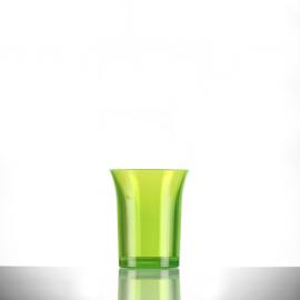 Shot Glass - Polystyrene - Econ - Neon Green - 2.5cl (1oz) CE