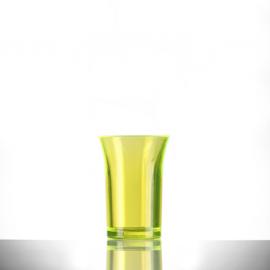 Shot Glass - Polystyrene - Econ - Neon Yellow - 3.5cl (1.2oz) CE