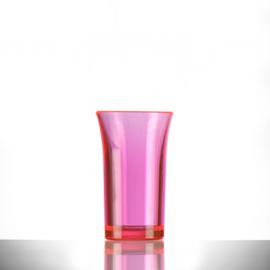 Shot Glass - Polystyrene - Econ - Neon Red - 5cl (1.75oz) CE