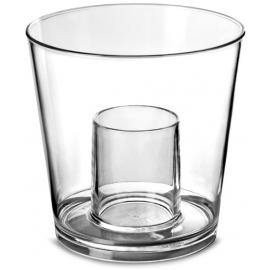 Jager Bomb Shot Glass - Polycarbonate - 10cl & 2.5cl (3.5oz & 1oz) CE