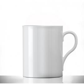 Beverage Mug - Straight-Sided - Polycarbonate - Elite - White - 45cl (16oz)