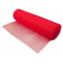 Bar Shelf Liner Mesh Roll - Plastic - Red - Beaumont&#8482; - 10m (33 ft)