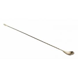 Cocktail Mixing Spoon - Collinson - Antique Brass - 45cm (18&quot;)