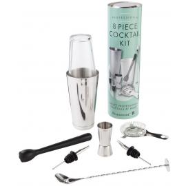 Cocktail Shaker - Professional 8 Piece Home Bar Kit