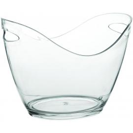 Wine & Champagne Bucket - Acrylic - Small - Clear - 20.3cm (8&quot;)